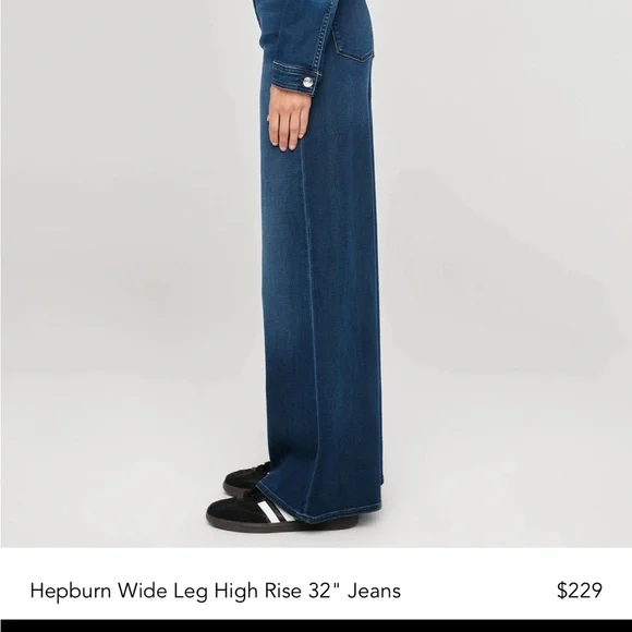 DL1961 Hepburn Wide-Leg High-Rise Jeans